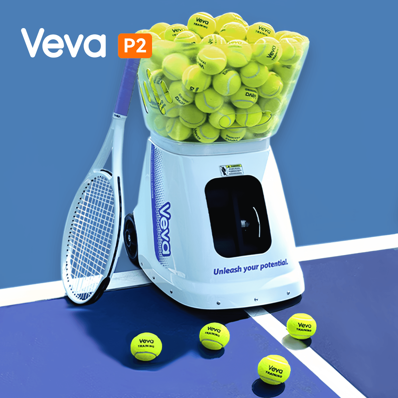 PeachMe P3 smart tennis ball machine