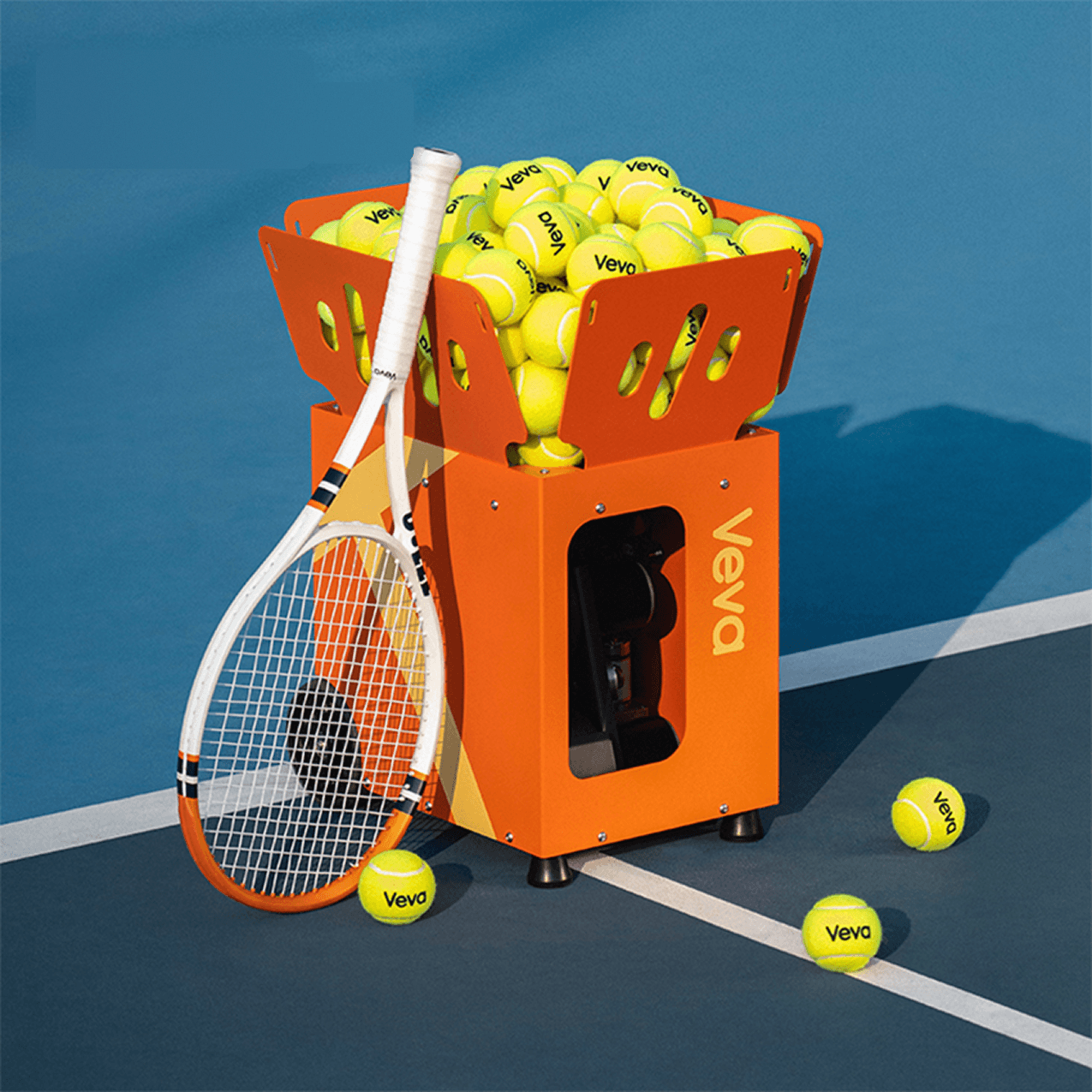 PeachMe V3 advanced ball machine for tennis and padel