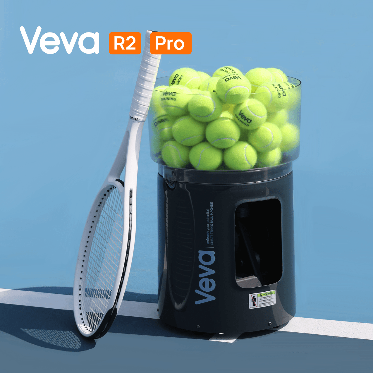 Veva R2 portable tennis ball machine